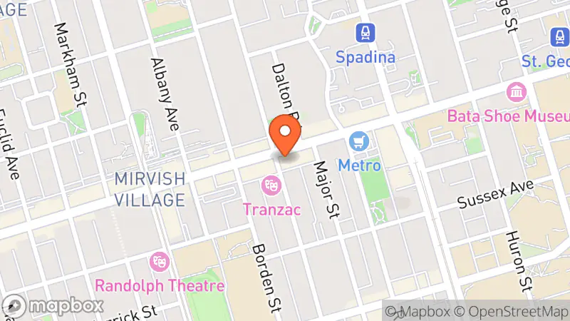 Map showing location of Value Village Boutique