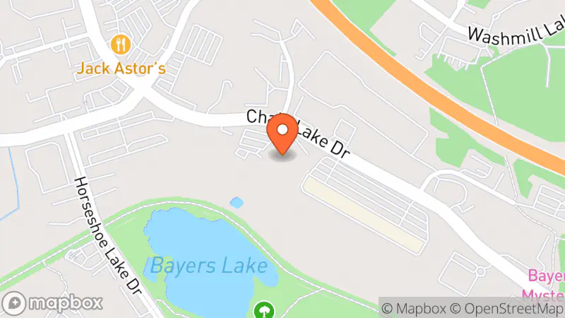 Map showing location of Value Village Community Donation Centre