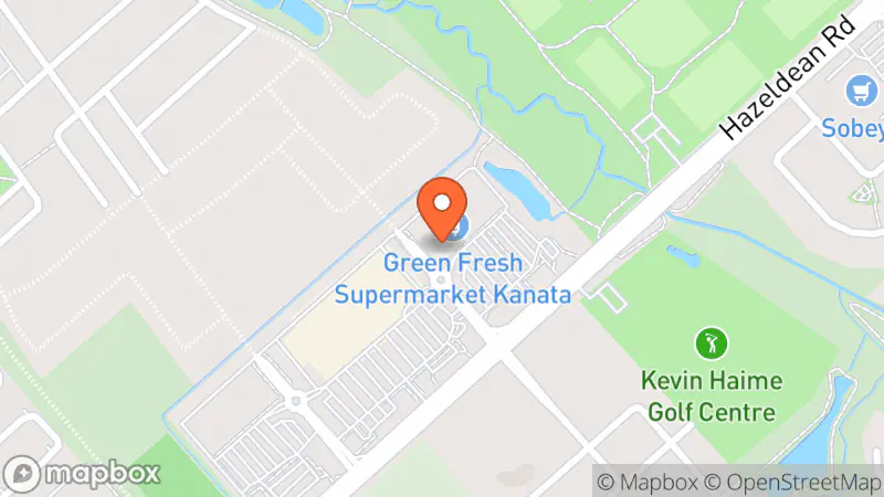 Map showing location of Value Village Community Donation Centre