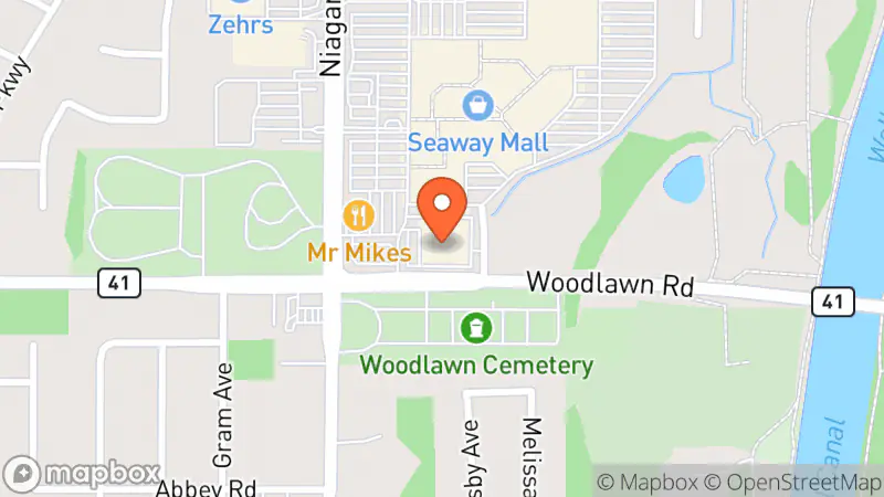 Map showing location of Value Village Community Donation Centre