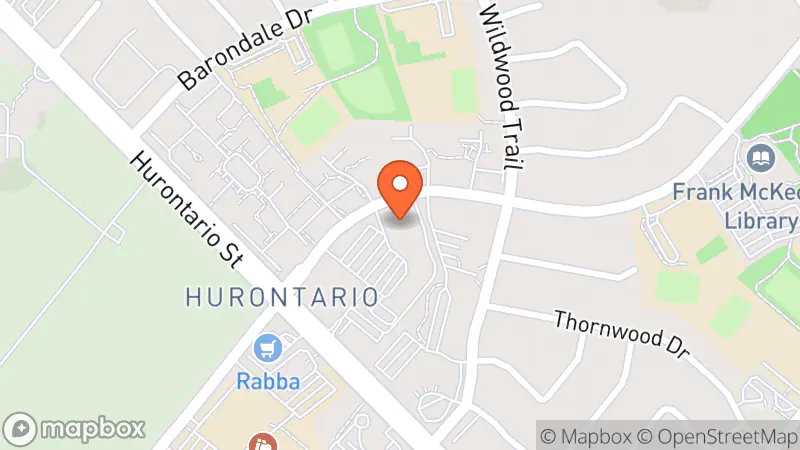 Map showing location of Value Village Community Donation Centre