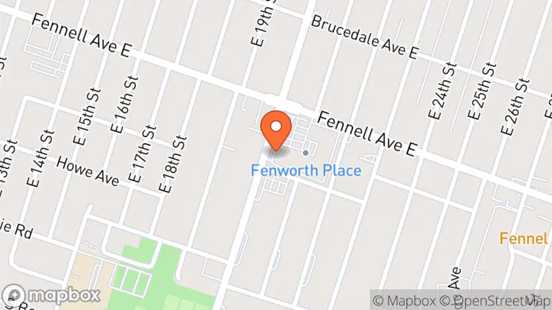 Map showing location of Value Village Community Donation Centre