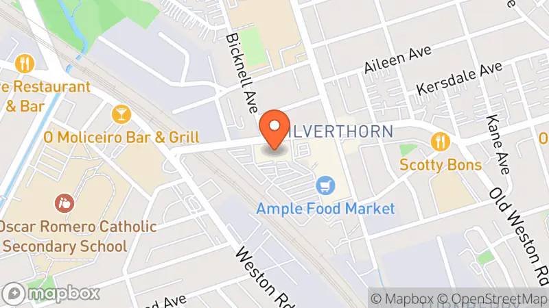 Map showing location of Value Village Community Donation Centre