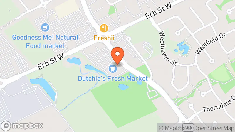 Map showing location of Value Village Community Donation Centre