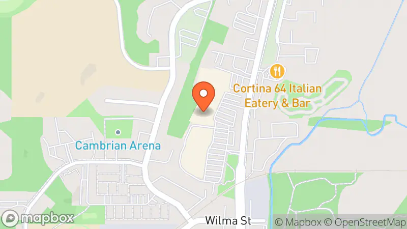 Map showing location of Value Village Community Donation Centre