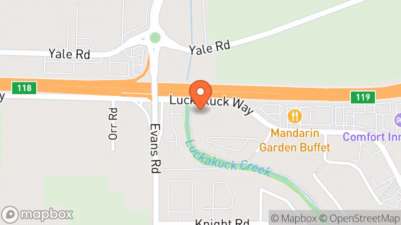 Map showing location of Value Village Community Donation Centre