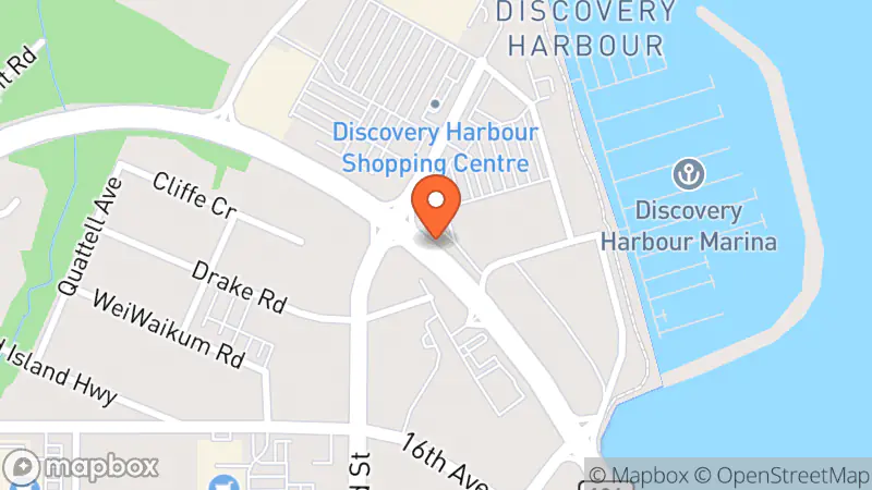 Map showing location of Value Village Community Donation Centre