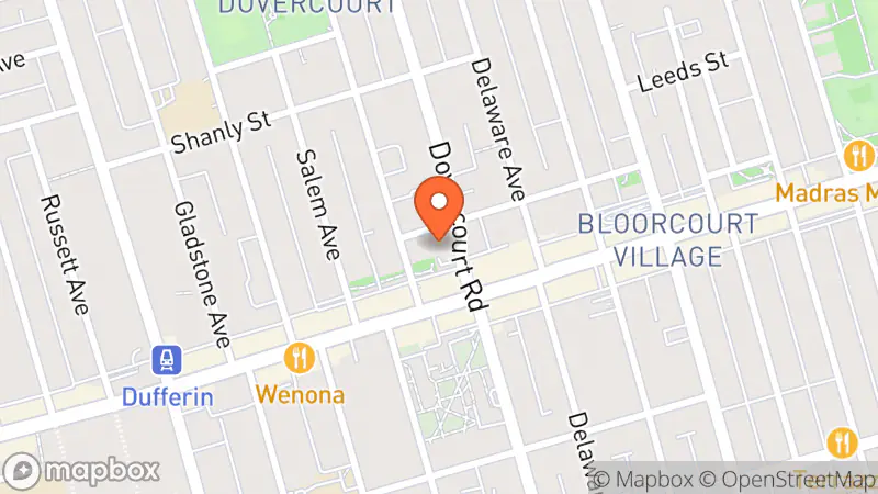 Map showing location of Value Village