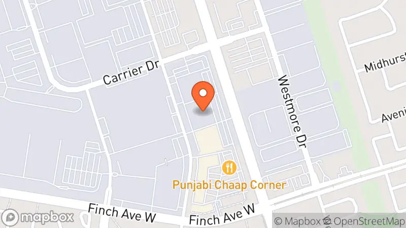 Map showing location of Value Village