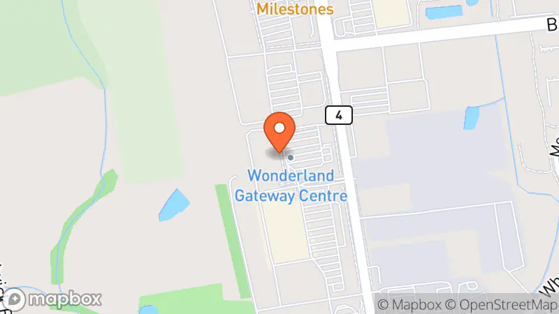 Map showing location of Value Village