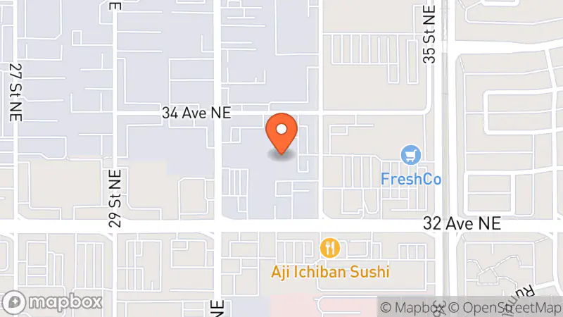 Map showing location of Value Village