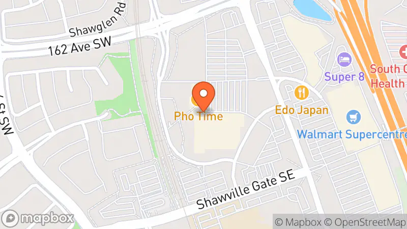 Map showing location of Value Village