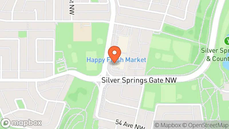 Map showing location of Value Village