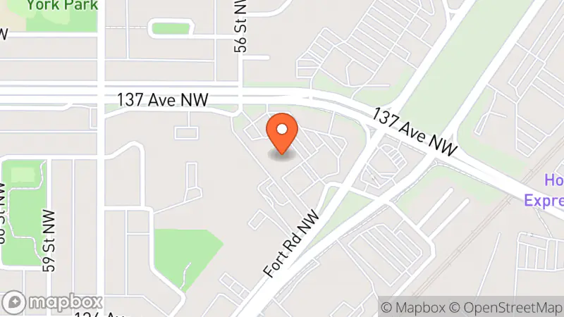 Map showing location of Value Village