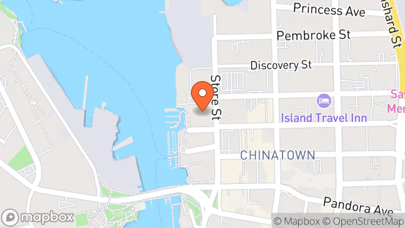 Map showing location of Value Village