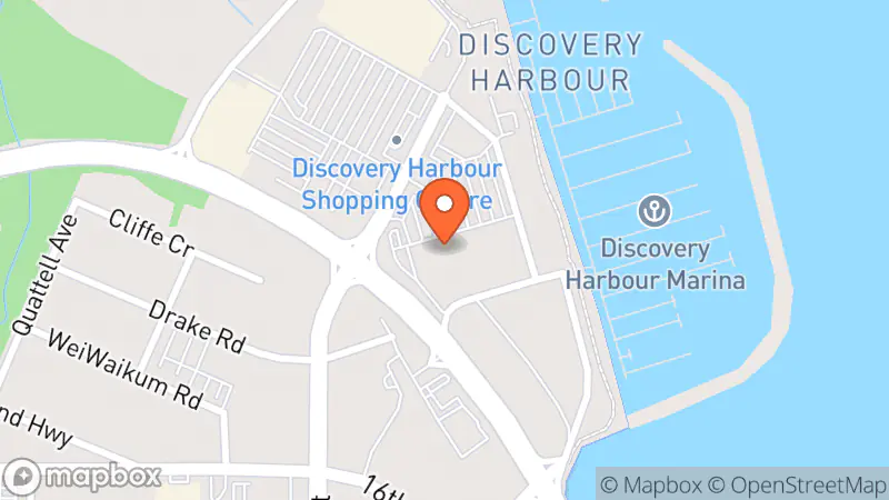 Map showing location of Value Village