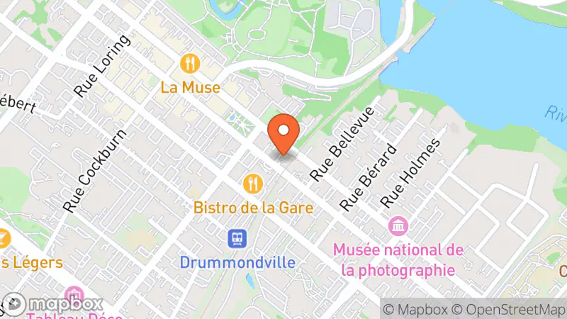 Map showing location of Vestiaire St-Pierre