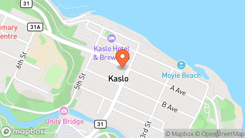 Map showing location of VHKAS Thrift Store