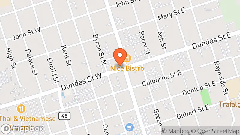 Map showing location of Vintage 905