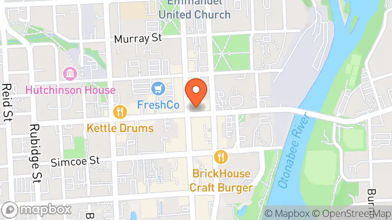 Map showing location of Vintage Domain