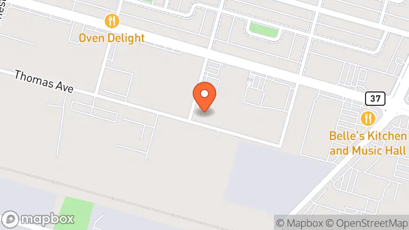 Map showing location of Vintage Glory