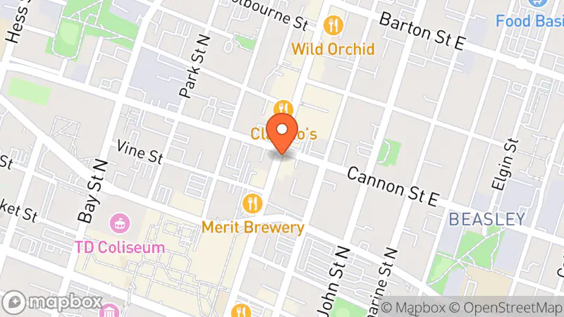 Map showing location of VintageSoulGeek on James