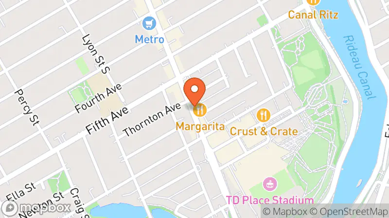 Map showing location of Walk In Thrift