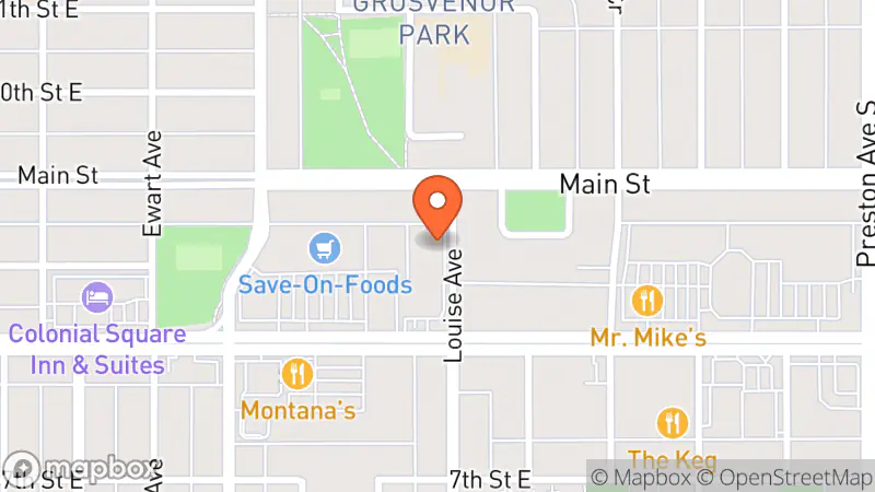 Map showing location of Westgate Books Inc