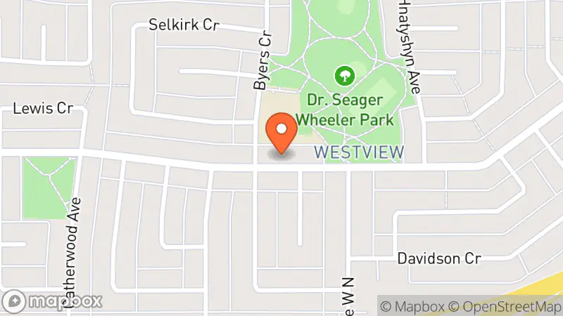 Map showing location of Westview Used Furniture & Appl