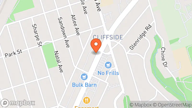 Map showing location of What The Vintage