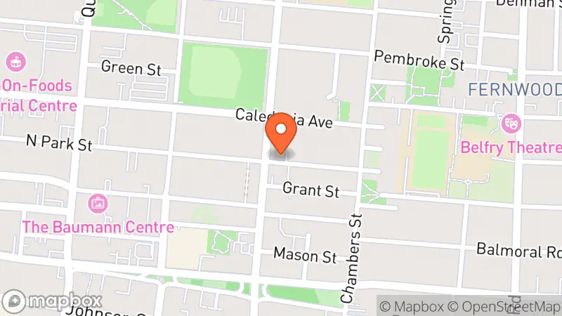 Map showing location of WIN Resale Shop - Home Store