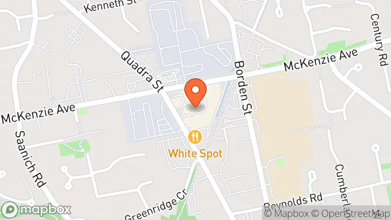 Map showing location of WIN Resale Shop - Quadra