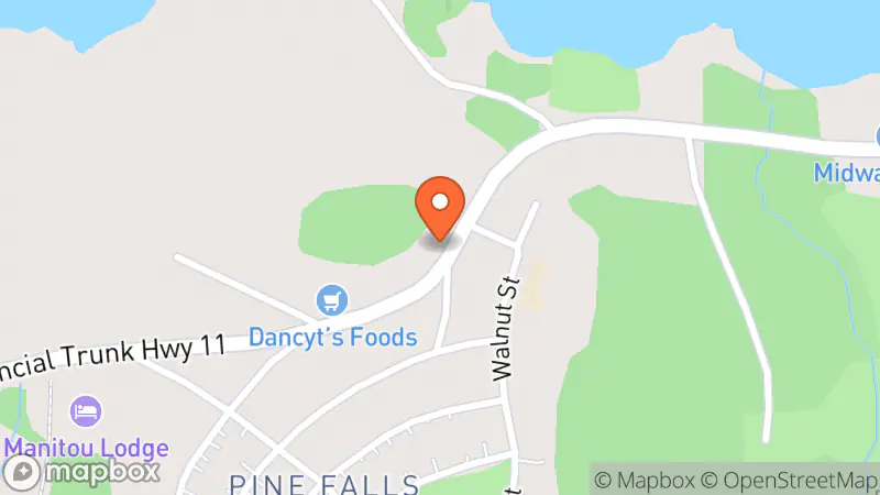 Map showing location of Wings Of Power