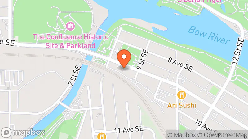 Map showing location of Worn Studio