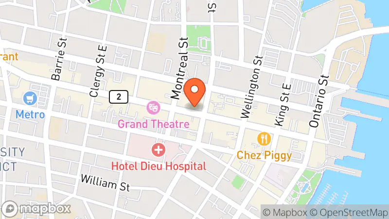 Map showing location of YGK Thrift