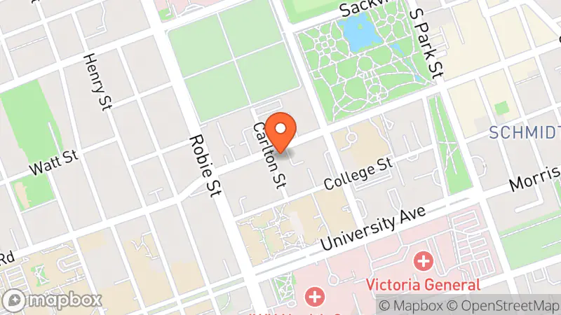 Map showing location of Zealous x Metro Thrift