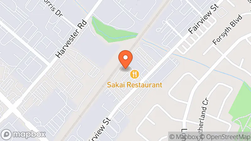 Map showing location of Zoey's Consignment Collection